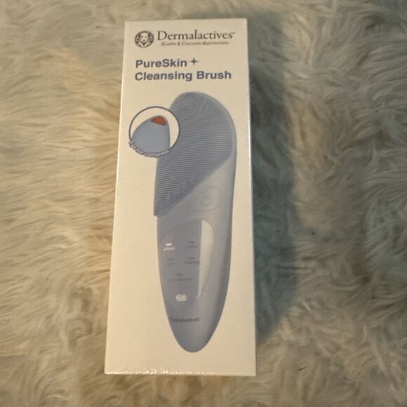 Dermalactives PureSkin Cleansing Brush - New in Box Sealed